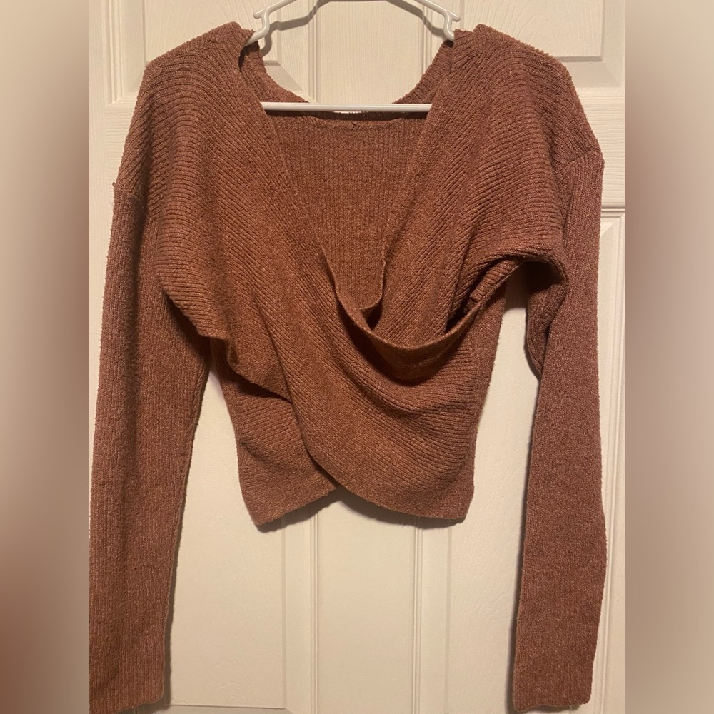 Pink sweater